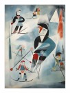 artsy kubisme ski i fjellet   thumbnail
