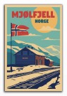 Mjølfjell , togstasjon  thumbnail