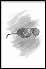 Gammeldagse skibriller, maleriprint thumbnail