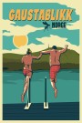 Gaustablikk , sommer, par som hopper i vannet, Hyttekopp thumbnail