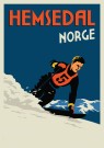 Hemsedal vintage poster, Hyttekopp thumbnail