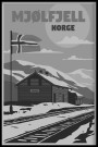 Mjølfjell , togstasjon  thumbnail
