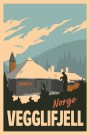 Vegglifjell, fjellkirken , vinter, Hyttekopp thumbnail