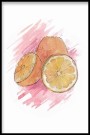 Appelsin, maleriprint  thumbnail