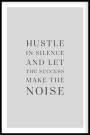 hustle in silence and let the success make the noise thumbnail