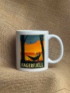 Fagerfjell, solnedgang (gul-oransje) , Hyttekopp thumbnail