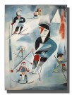 artsy kubisme ski i fjellet   thumbnail