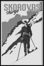 Skorovas , dame på ski i bakken  thumbnail