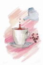 Kaffekopp og kanne , maleriprint thumbnail