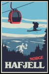 Hafjell, fakkelmann blå