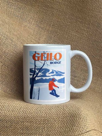 Geilo , blå, Hyttekopp